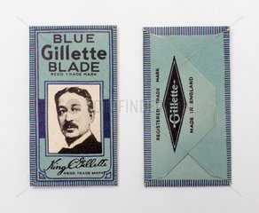 Gillette safety razor blades  c 1930s.