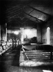 Indigo boilers and fecula table  Allahabad  India  1877.