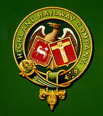 Highland railway Company crest.