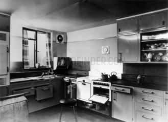 An Ortyx gas kitchen  28 July 1945. Shown a