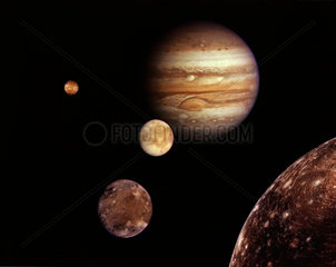 Jupiter system montage  1979.
