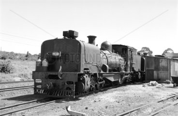 Garratt locomotive at Loerie  South Africa  1968.