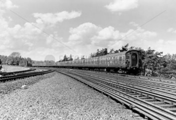 A Southern Region (SR) train  c 1960s. Brit