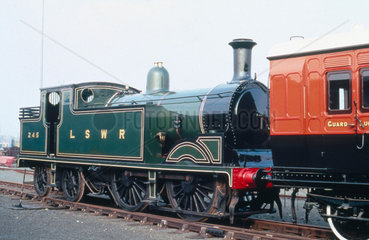 L&SWR 0-4-4T steam locomotive  1897  class