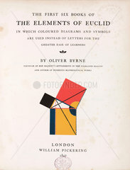 Title page to the ‘Elements of Euclid’  1847.