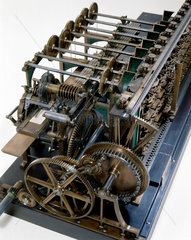 Detail of the Scheutz Difference Engine No 3  1859.