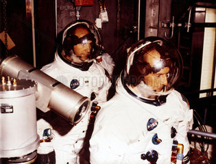 Backup crew for Apollo 9  1968.