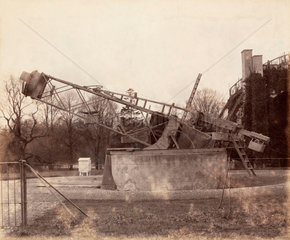 Three foot Rosse telescope  Birr Castle  Ireland  1880.