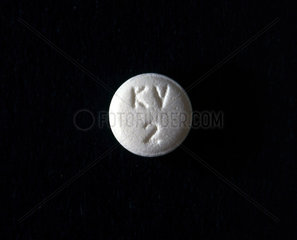 Prototype male contraceptive pill  1998-1999.