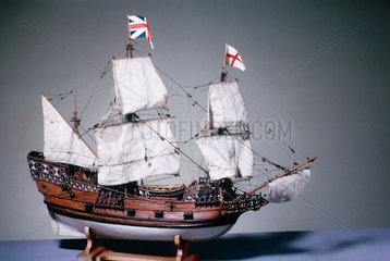 The 'Mayflower'  1620.