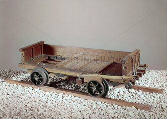 Railway and quarry truck used by Ralph Alle