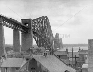A view of the Forth Bridge from the rooftop