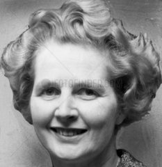 Margaret Thatcher  British politician  c 1960s.