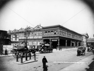 Waterloo Station  c 1905. The London termin
