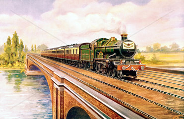 The Cheltenham Flyer'  the world's fastest train  1934.