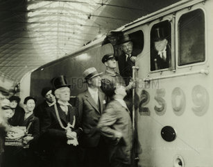 LNER express train ‘Silver Jubilee’  1935.
