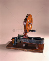 Saxton's magneto-electric machine  1833-1857.