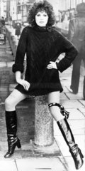 Joanna Lumley  British actress  January 1975.