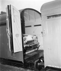 Car sleeper container  20 June 1955.
