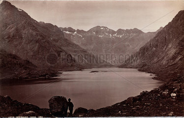 'Lock Corruisk  Skye'  Isle of Skye  Scotland  c 1850-1900.