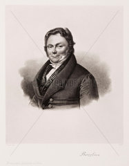 Jons Jacob Berzelius  Swedish chemist  c 1830s.