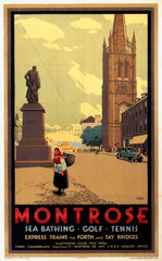 'Montrose'  LNER poster  1923-1947.