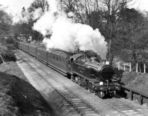 Southern Railway 2-6-4T steam locomotive No