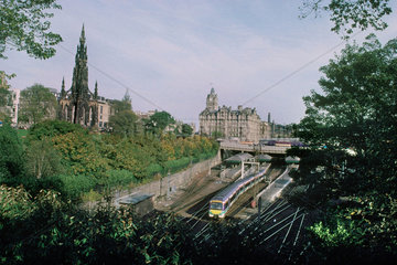 Edinburgh Waverley Station  2001.