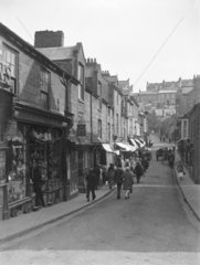 Tregenna Place  St Ives  Cornwall  c 1920.