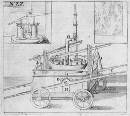 Manual fire engine  1612.