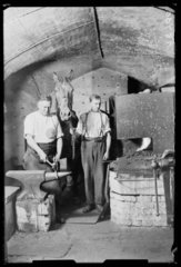 Blacksmith at work  1932.