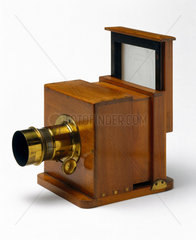 Dry collodion plate camera  1860.