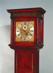 Tompion long case clock  c 1700.
