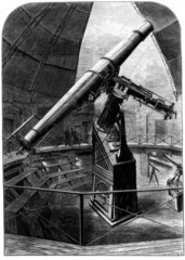 The great refracting telescope  Vienna  Austria  1881.
