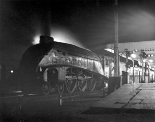 ‘Gannet’ locomotive at Retford  Nottinghamshire  October 1963.