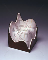 Plaster Surface Model by Alexander Crum Brown  c 1900.