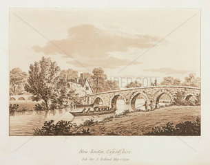 ‘New-bridge  Oxfordshire’  1799.