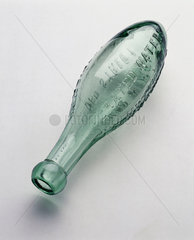 Ashley glass bottle  c 1880s.