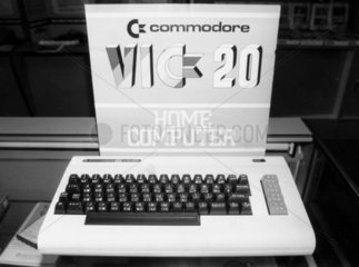 Commodore VIC 20 home computer  September 1983.