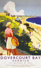 'Dovercourt Bay’  LNER poster  1941.