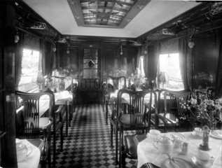 Glasgow & South Western Railway restaurant car No 3  1910.