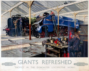 ‘Giants Refreshed’  BR poster  1947.