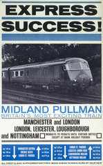'Express Success!’  BR (LMR) poster  1950.