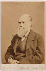 Charles Darwin  English naturalist  c 1870s.
