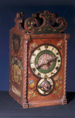 Domestic alarm clock  Swiss  1669.