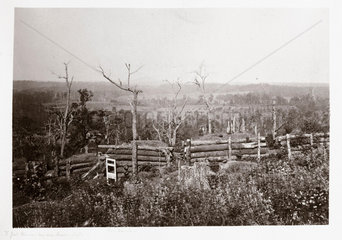 View of Kennesaw Mountain  Georgia  USA  1866.
