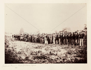 'Confederate Prisoners  Fairfax Courthouse  Virginia  1862’.