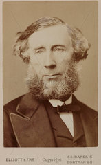 John Tyndall  Irish physicist  c 1875.