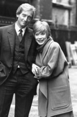 Shirley MacLaine and Charles Dance  November 1985.