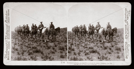 ‘Remington's Scouts  Colesberg Jan 3rd’  South Africa  1900.